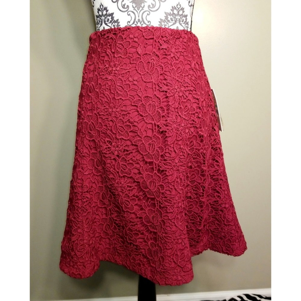 Lace Knit Skirt by Nanette Lepore